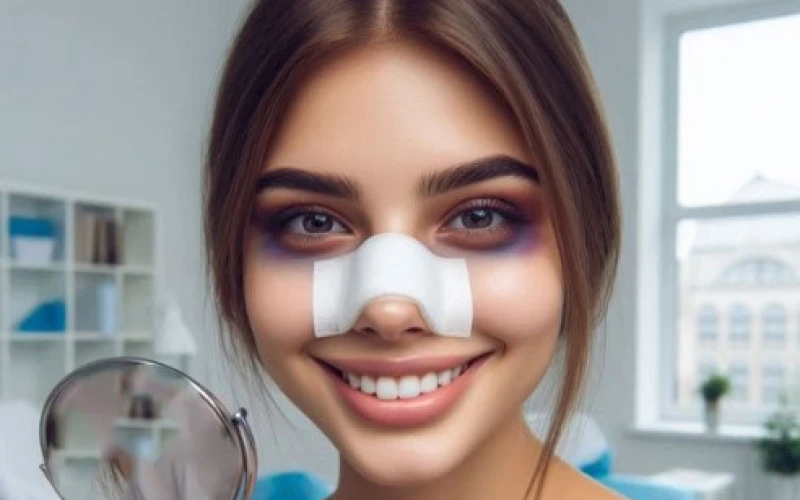 کبودی بعد از جراحی بینی